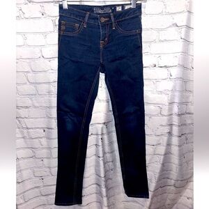 Miss Me Girls Ankle Skinny Blue Stretch Denim Jeans Girls Sz 14 Casual Comfort